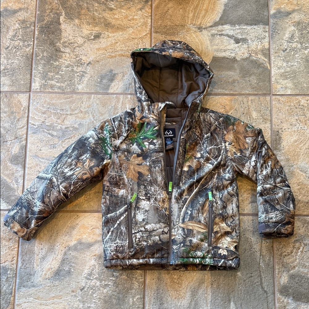 Realtree Brown and Black Camo Jacket